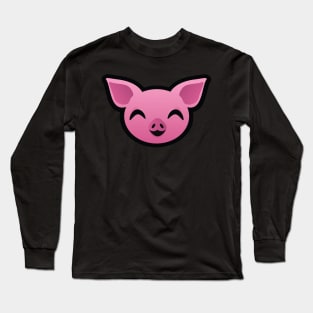 Pink Piggy Long Sleeve T-Shirt